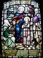 Kettins Parish Church, stained glass window