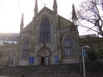 The front of St Mary's Metropolitan Cathedral, Edinburgh